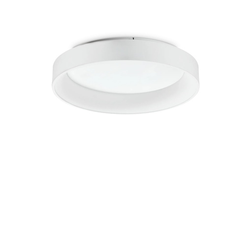 PLAFONIERA ZIGGY PL D060, ALB, DIN METAL, STIL MODERN