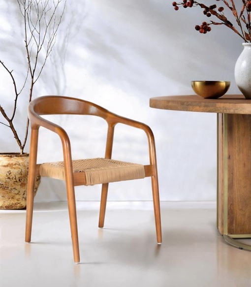 SET 2 SCAUNE, 5911, LEMN DE CAUCIUC SI TEXTIL, ARTIM GROUP SELECTION