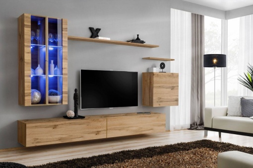 SET LIVING MODULAR CU LED SWITCH 12, WT SW12, STIL MODERN, ASM