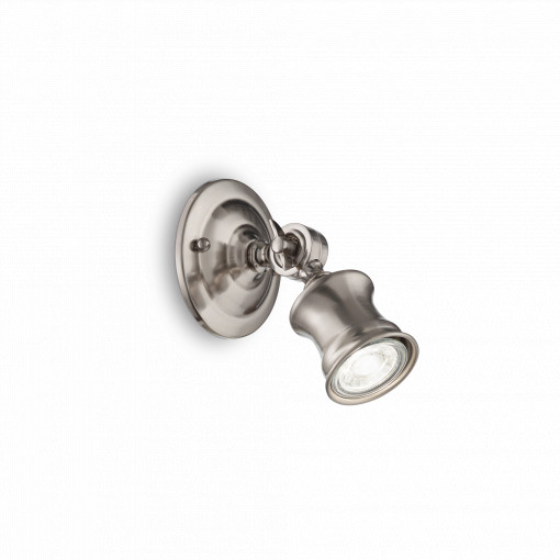 SPOT BARBER AP1 NICKEL STIL VINTAGE IDEAL LUX