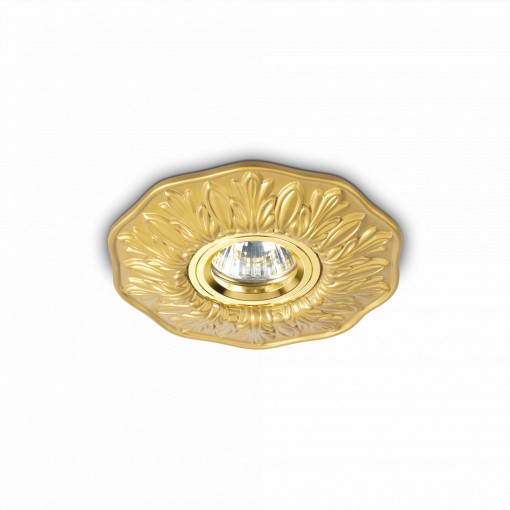 SPOT POLKA FI1 OTTONE STIL CLASIC IDEAL LUX
