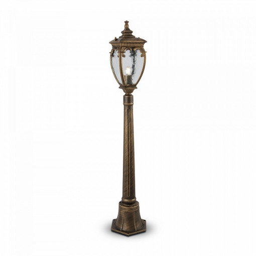 STALP EXTERIOR FLEUR O414FL-01GB1, DIN ALUMINIU, STIL MODERN, MAYTONI