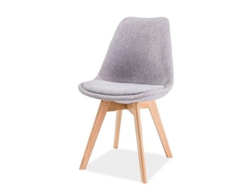 STOC 1 BUC!!! SCAUN DINING DIOR GRI DESCHIS TAP.34/STEJAR STIL SCANDINAV SIGNAL