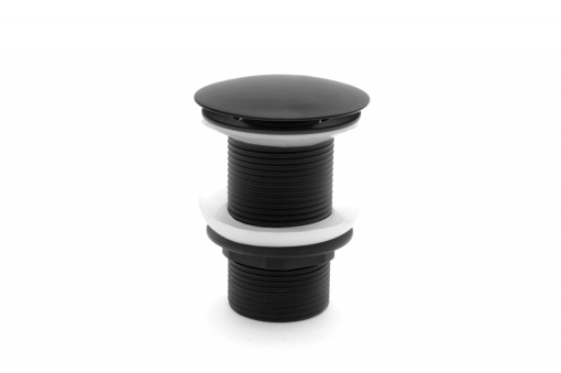 VENTIL REA, NEGRU, CLICK -CLACK, PUSH UP, CROM, CALITATE SUPERIOARA, REA