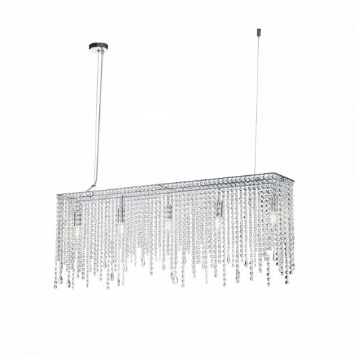 LUSTRA EMPRESS DIA002PL-05CH, DIN METAL SI STICLA, STIL MODERN, MAYTONI