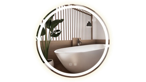 OGLINDA BAIE REA BAS, CU LED, 80CM, DIN STICLA, CALITATE SUPERIOARA