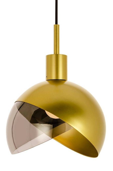 PENDUL GLOBO 25, AURIU/FUMURIU, DIN METAL SI STICLA, STIL MODERN, B2