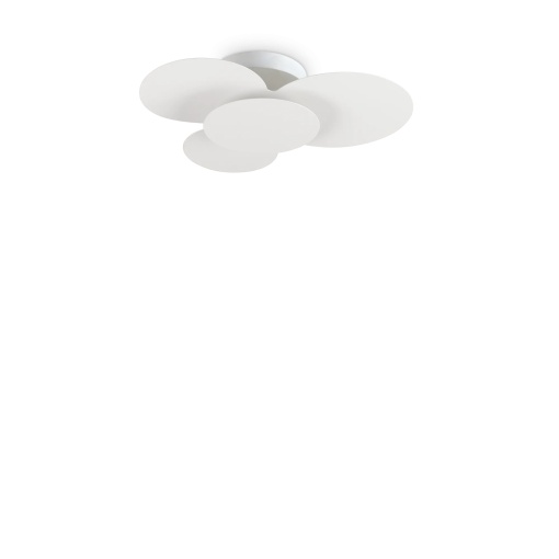 PLAFONIERA CLOUD PL D52, ALB, DIN METAL, STIL MODERN