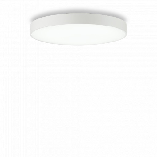 PLAFONIERA HALO PL D60, ALB, 60 CM, DIN ALUMINIU, STIL MODERN
