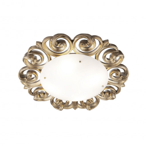 PLAFONIERA LANTANA H300-04-G, DIN METAL SI STICLA, STIL MODERN, MAYTONI