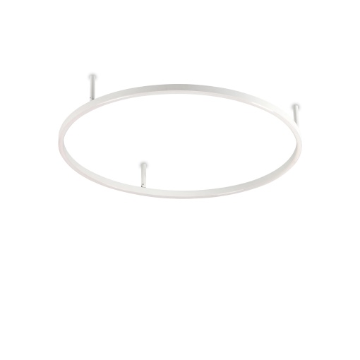 PLAFONIERA ORACLE SLIM PL D070 ROUND, ALB, DIN POLICARBONAT, STIL MODERN