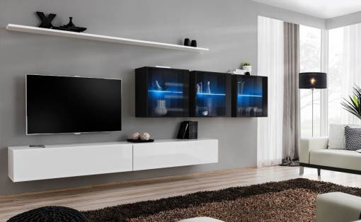 SET LIVING MODULAR CU LED SWITCH XVII 26 WS SW17 STIL MODERN ASM