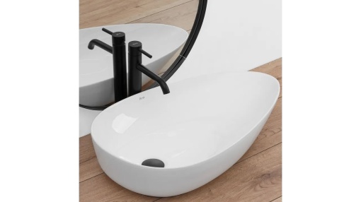 STOC!!!LAVOAR REA GRETA, ALB, 65,5 CM, DIN CERAMICA, CALITATE SUPERIOARA