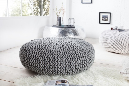 TABURET MULTIFUNCTIONAL GRI LEEDS 36133 - DESIGN MODERN