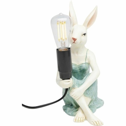 VEIOZA GIRL RABBIT 21 CM, CONFECTIONATA DIN RASINA, STIL MODERN
