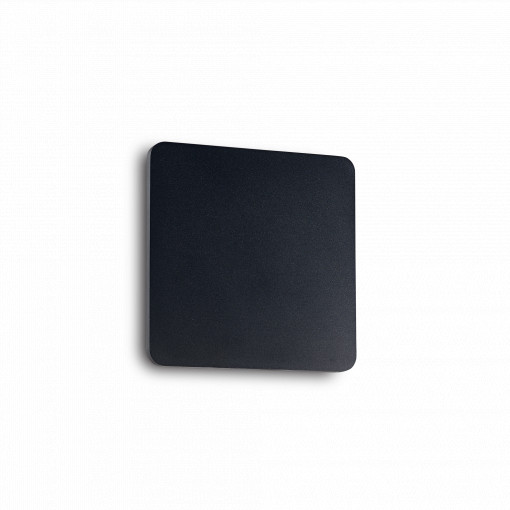 APLICA COVER AP D15 SQUARE, NEGRU, DIN ALUMINIU, STIL MODERN