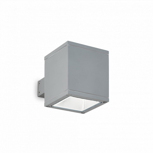 APLICA SNIF SQUARE AP1 GRIGIO STIL MODERN IDEAL LUX