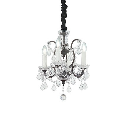 CANDELABRU DESIGN RUSTIC LIBERTY SP4 TRANSPARENT