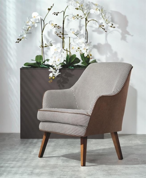 FOTOLIU CONFORTABIL TELAVIV MARO/ALB/NUC STIL SCANDINAV HALMAR