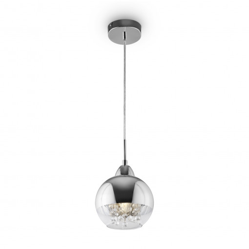 PENDUL ICEBERG P012-PL-01-N, DIN METAL SI STICLA, STIL MODERN, MAYTONI