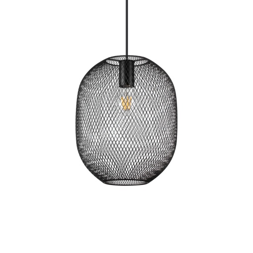 PENDUL NET SP1 D24, NEGRU, DIN METAL, STIL MODERN