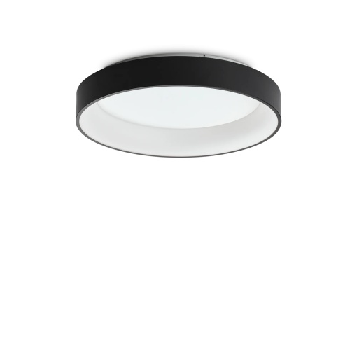 PLAFONIERA ZIGGY PL D060, NEGRU, DIN METAL, STIL MODERN