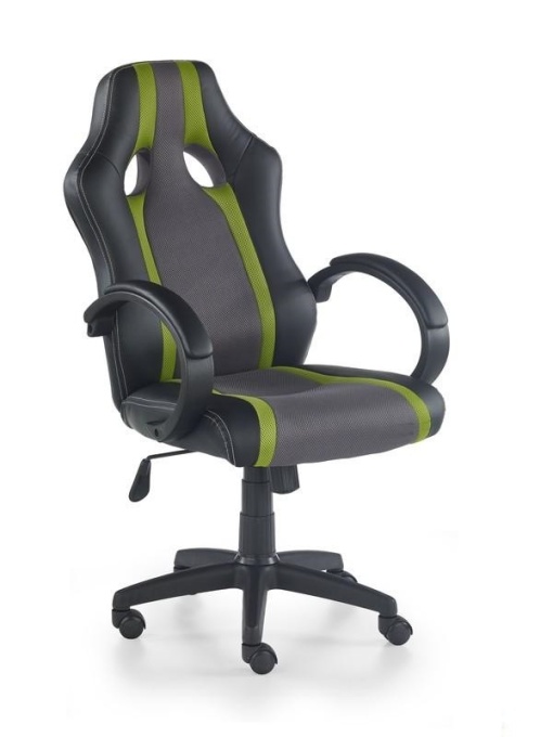 SCAUN BIROU RADIX GRI/VERDE STIL MODERN HALMAR