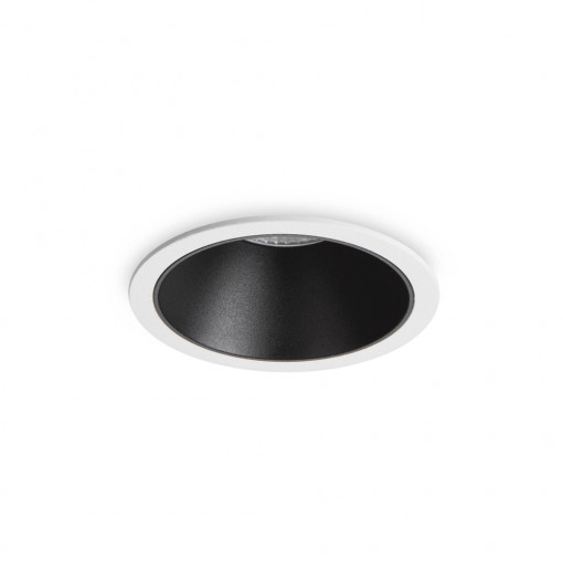 SPOT GAME ROUND WHITE BLACK STIL MODERN IDEAL LUX