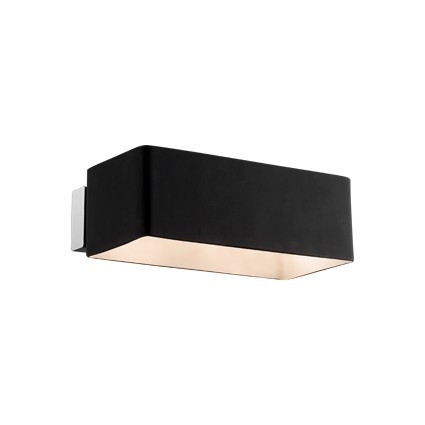 APLICA BOX AP2, NEGRU, DIN METAL, STIL MODERN