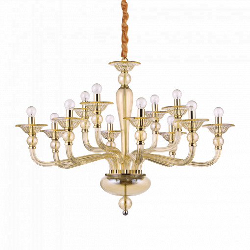 CANDELABRU DANIELI SP12, AMBRA, DESIGN MODERN, IDEAL LUX
