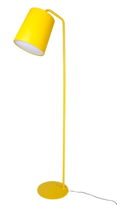 LAMPADAR FLAMING, GALBEN, DIN OTEL, STIL MODERN, B2
