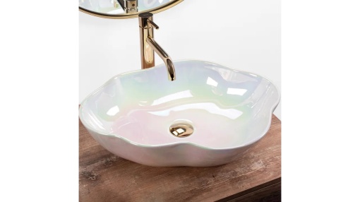LAVOAR REA AKOYA PEARL, MULTICOLOR, 50 CM, DIN CERAMICA, CALITATE SUPERIOARA