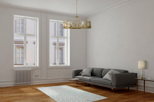 LUSTRA BOWI H009PL-08G, DIN METAL, STIL MODERN, MAYTONI