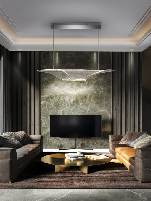 LUSTRA ENIGMA 327589, DIN METAL SI METACRIL, STIL MODERN, SCHULLER