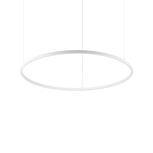 LUSTRA ORACLE SLIM ROUND SP D090 DALI/PUSH, ALB MAT, DIN ALUMINIU SI POLICARBONAT, STIL MODERN