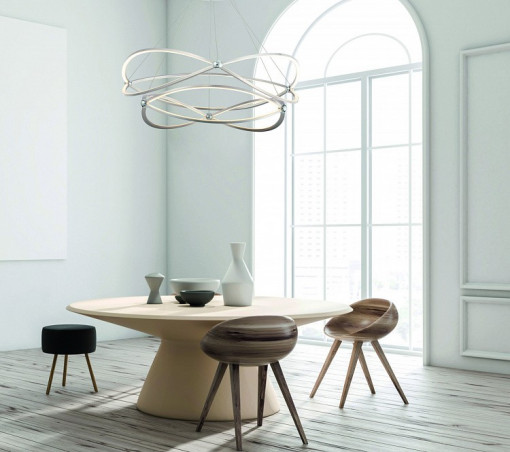 LUSTRA WEAVE MOD062PL-L103CH3K, DIN METAL, STIL MODERN, MAYTONI