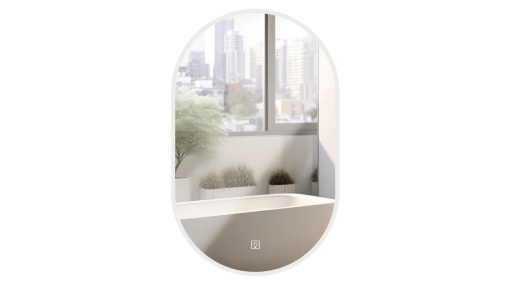 OGLINDA BAIE REA EGJ, CU LED, 60x80CM, DIN STICLA, CALITATE SUPERIOARA