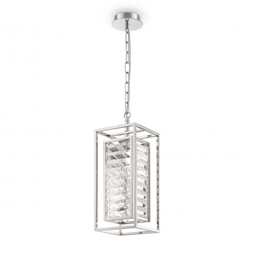 PENDUL TENING MOD060PL-01CH, DIN METAL SI STICLA, STIL MODERN, MAYTONI