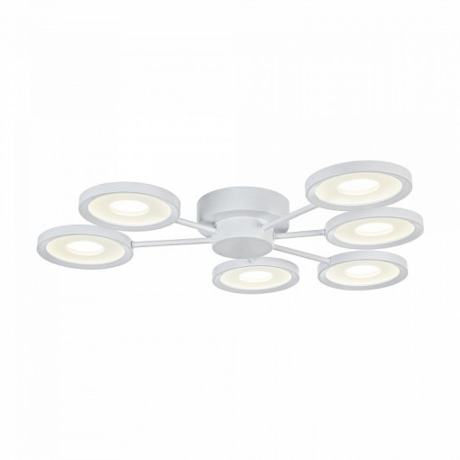 PLAFONIERA APRILIA MOD809-CL-06-72-W, DIN METAL, NEAGRU/ALB, STIL MODERN, MAYTONI