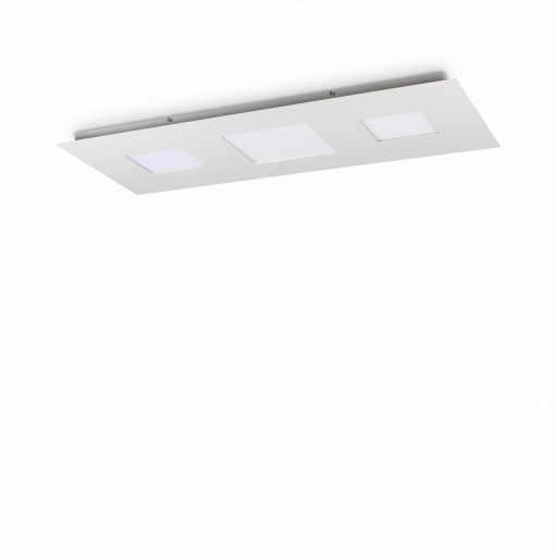 PLAFONIERA RELAX PL D110, ALB, DIN METAL, STIL MODERN