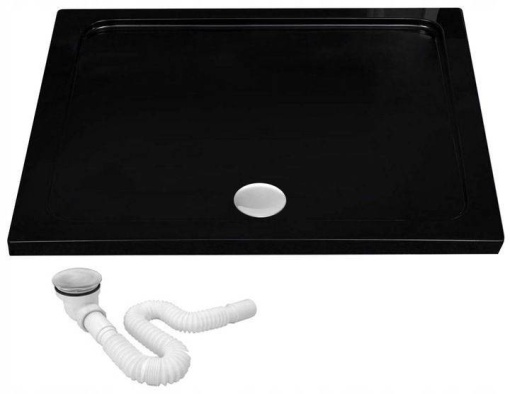 CADITA DE DUS REA SAVOY, 80X100, NEGRU, CU SUPORT CADITA, CALITATE SUPERIOARA, REA