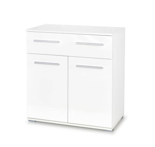 COMODA LIMA KM-1, ALBA, DIN PAL MELAMINAT, STIL MODERN