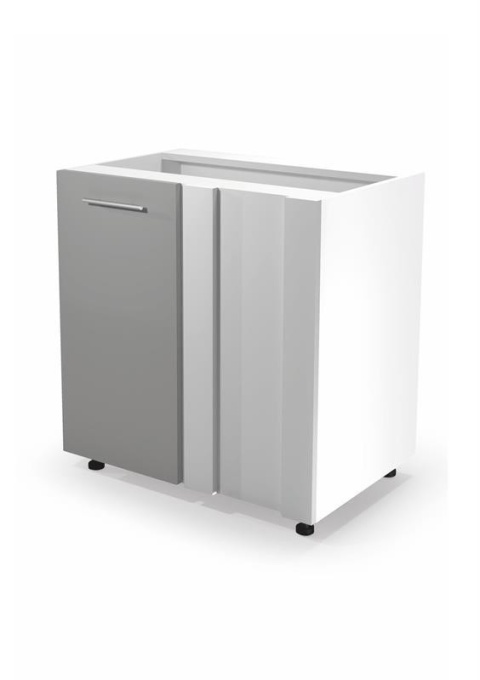 DULAP BUCATARIE VENTO ALB/GRI DN-100/82 STIL MODERN HALMAR