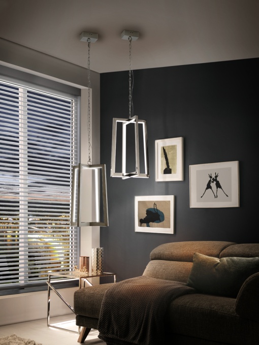 LUSTRA/PLAFONIERA KUMA, 35 CM, CROM/TRANSPARENT, DIN OTEL SI STICLA, STIL MODERN