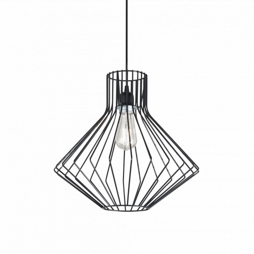 PENDUL AMPOLLA-4 SP1, NEGRU, DIN METAL, STIL VINTAGE