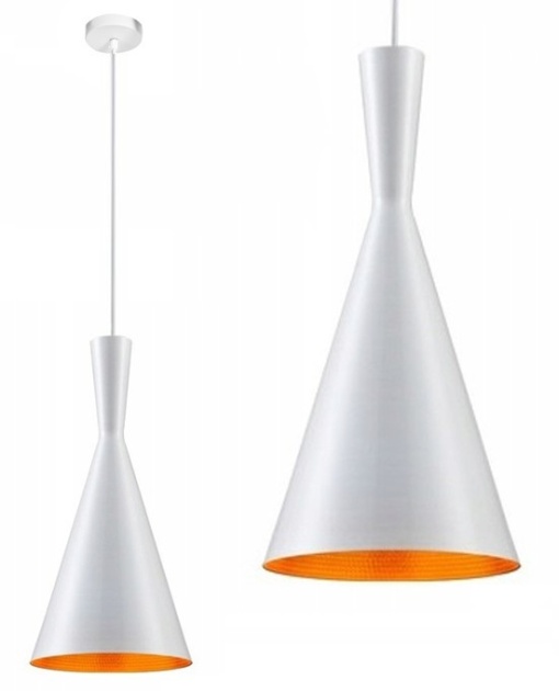 PENDUL COSTA B, ALB, DIN METAL SI OTEL DE INALTA CALITATE, STIL MODERN, TU