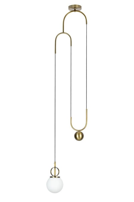 PENDUL LIFT, ALAMA, DIN METAL SI STICLA, STIL MODERN
