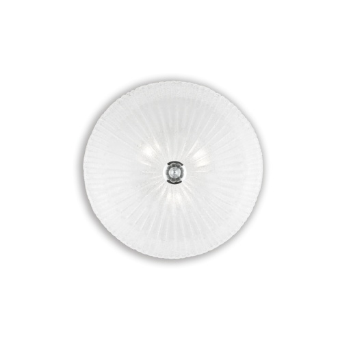 PLAFONIERA SHELL PL3, TRANSPARENT, DIN STICLA, STIL MODERN