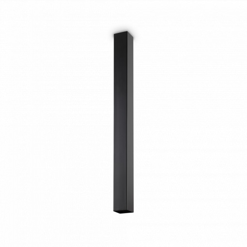 PLAFONIERA SKY PL1 H75, NEGRU, DIN METAL, STIL MODERN