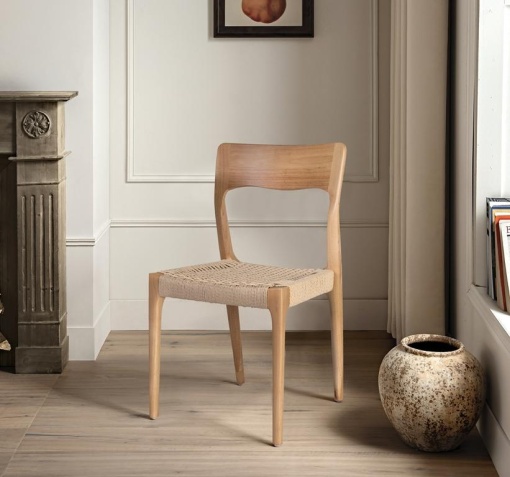 SET 2 SCAUNE, 5913, LEMN DE CAUCIUC SI TEXTIL, ARTIM GROUP SELECTION